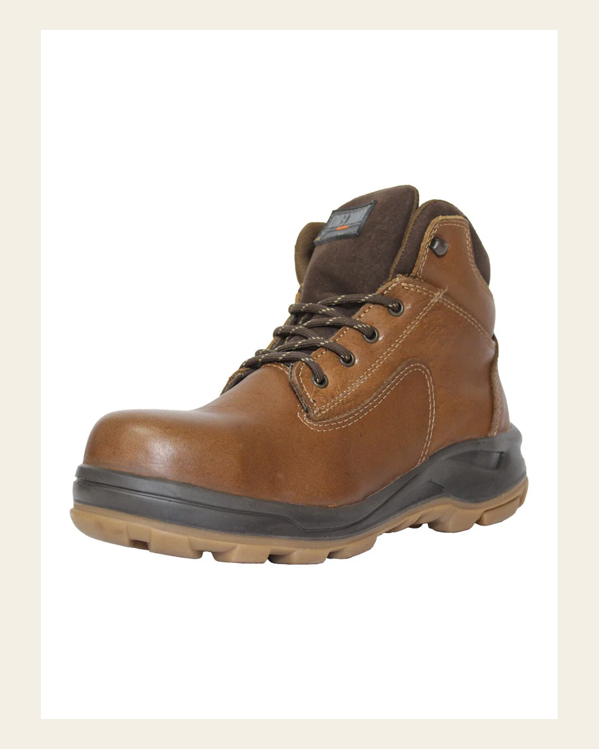 Crucero Men's Dielectric Safety Boot 45279 on a warm cream background