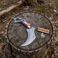 Custom Hand Forged Du Hoc Karambit Knife
