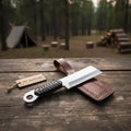 Custom hand Made D2 Steel Tanto knife  MB-0094