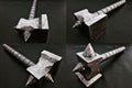 Medieval Battle Viking Hammer 8" Handmade Full Damascus Steel Collectible