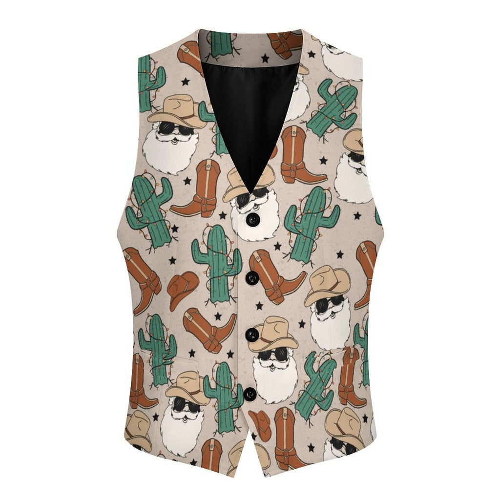 Baha Ranch Cool Santa Men's Western Vest by Baha Ranch Western Wear - product image 2