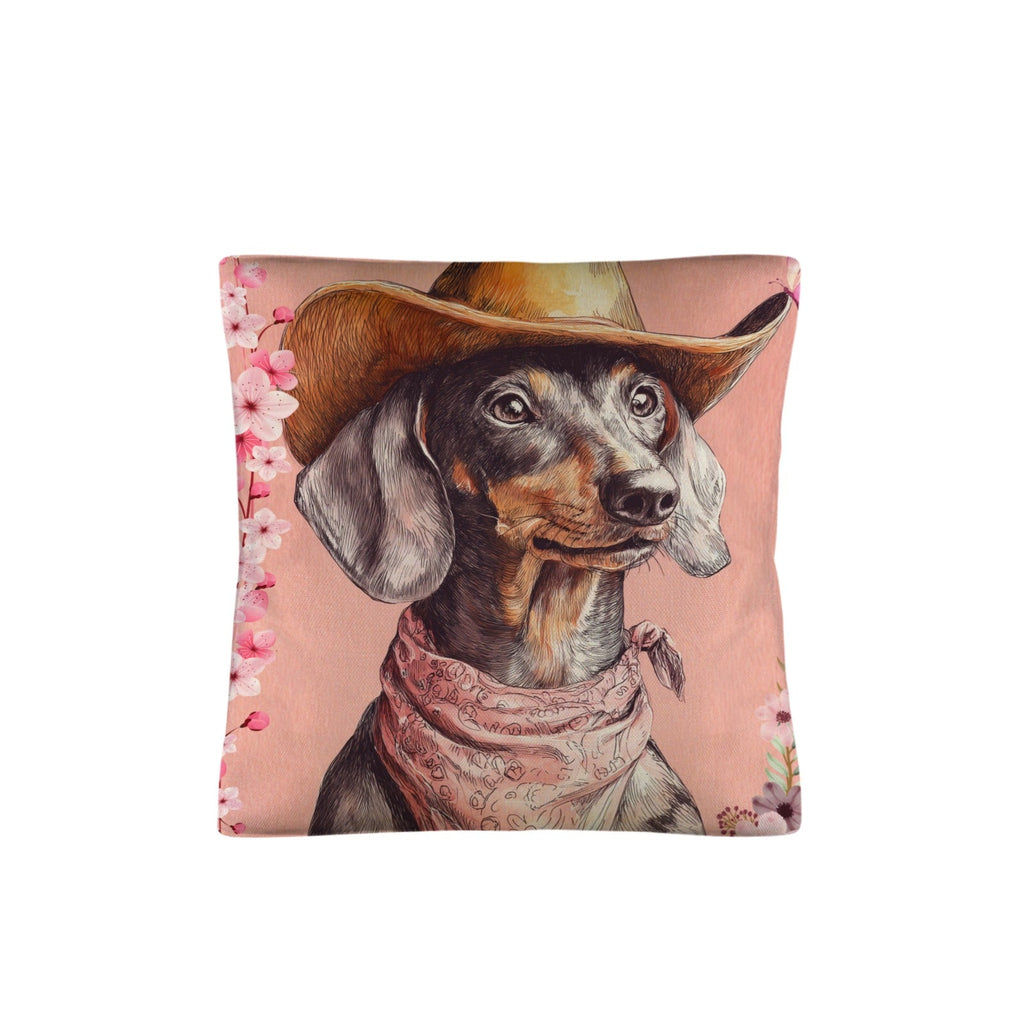 Baha Ranch Danilo Painted Dachshund Pillow Case Made in America by Baha Ranch Western Wear - product image 2