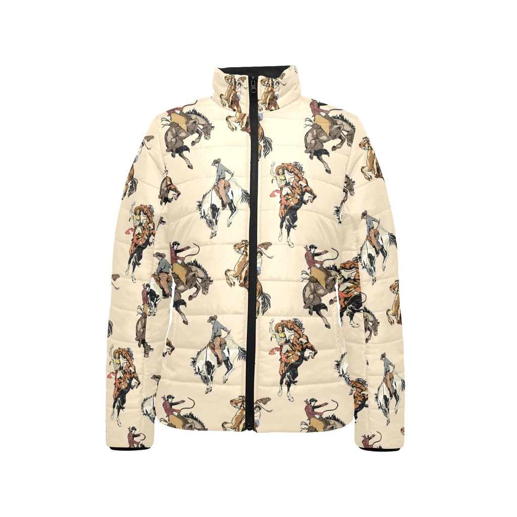 Vintage Cowgirl Women's Puffy Bomber Jacket by Baha Ranch Western Wear - product image 4