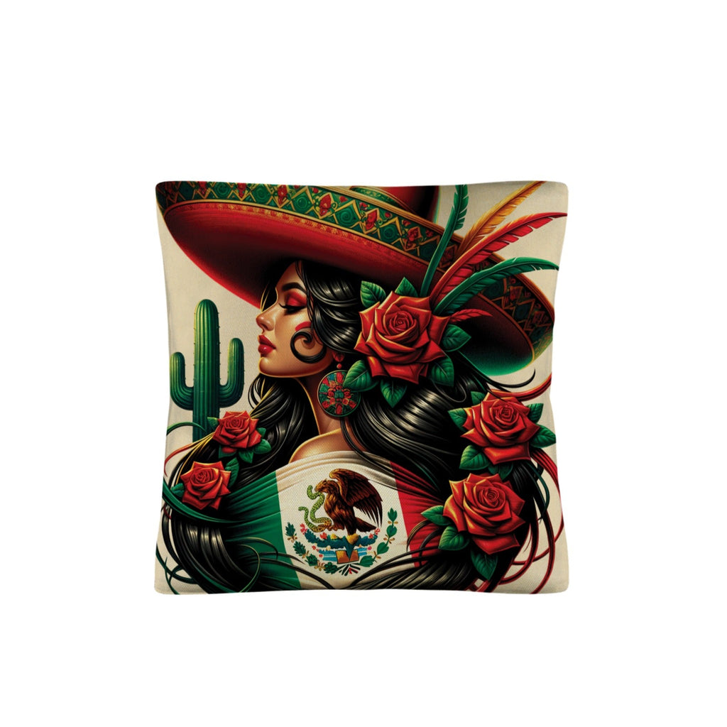 Baha Ranch Colores De Mexico La Mexicana Pillow Case Made in America by Baha Ranch Western Wear - product image 3