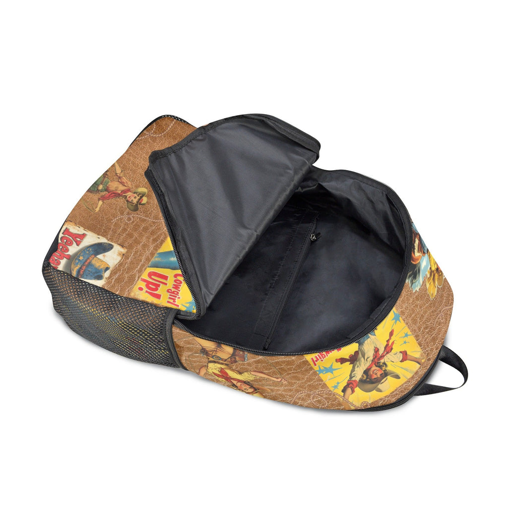 Baha Ranch Vintage Cowgirl Collage Backpack by Baha Ranch Western Wear - product image 8