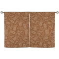 Baha Ranch Western Print Curtains Window Curtain 28"x40" (2-Piece) Made in America by Baha Ranch Western Wear - product...