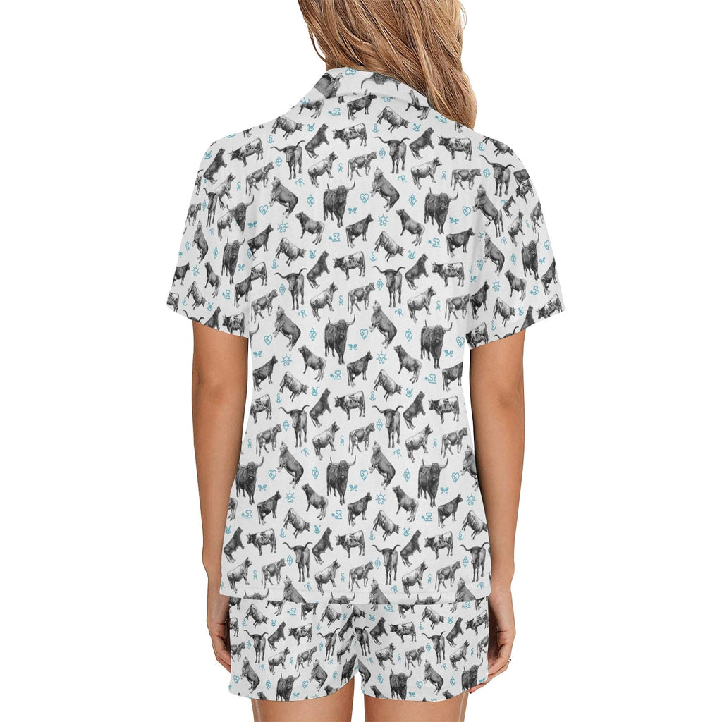 Baha Ranch Cattle and Brands Women's Western Pajama Set by Baha Ranch Western Wear - product image 4