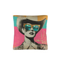 Baha Ranch Retro Pop Western Cool Cowgirl Pillow Case Made in America by Baha Ranch Western Wear - product image 2
