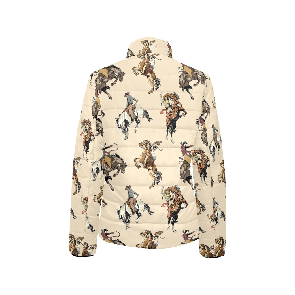 Vintage Cowgirl Women's Puffy Bomber Jacket by Baha Ranch Western Wear - product image 5