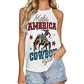 Baha Ranch Make America Cowboy Again Rodeo Tank by Baha Ranch Western Wear