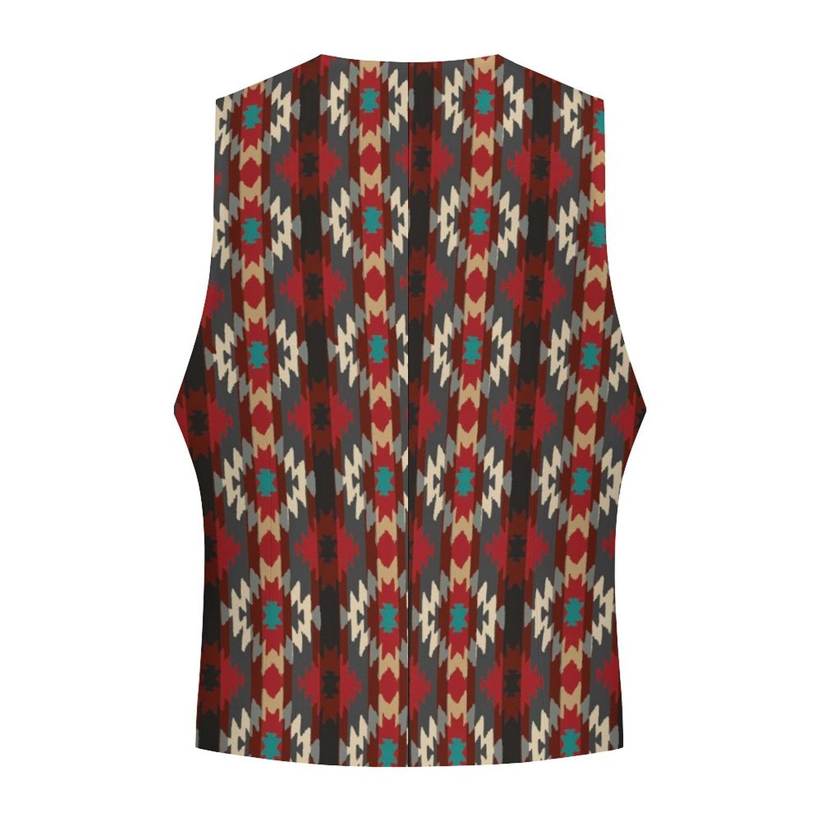 Baha Ranch Southwestern Aztec Men's Western Vest by Baha Ranch Western Wear - product image 3