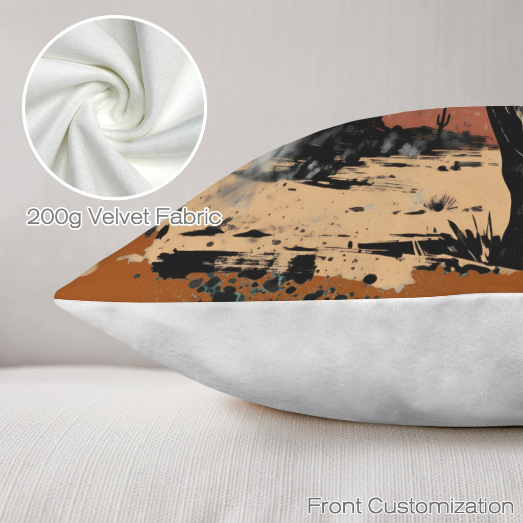 Baha Ranch Lonesome Longhorn Velvety Soft Pillow Case Made in America by Baha Ranch Western Wear - product image 4