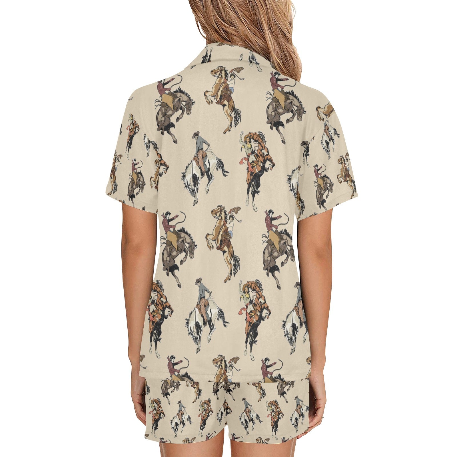 Baha Ranch Vintage Cowgirl Women's Western Pajama Set by Baha Ranch Western Wear - product image 4
