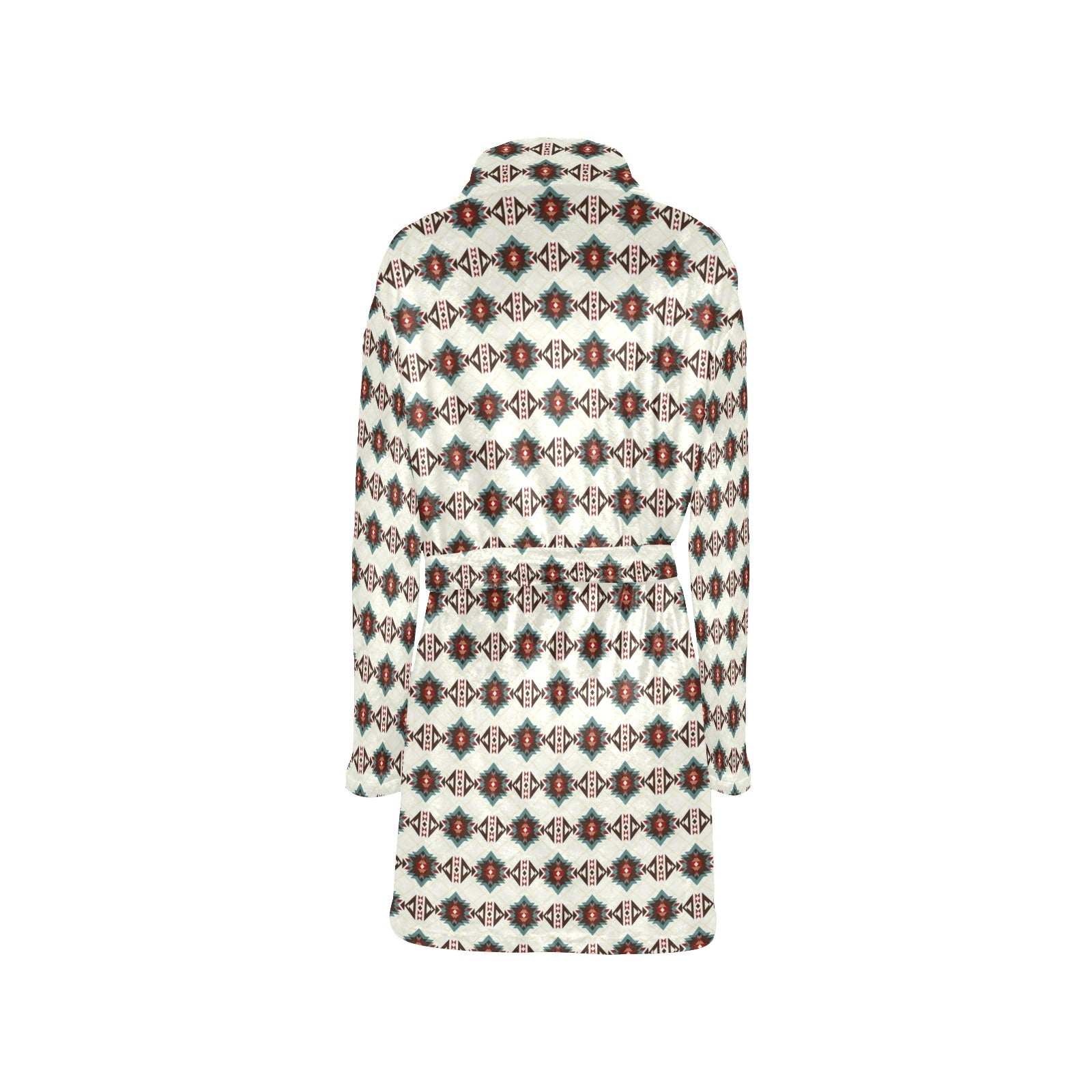 Baha Ranch White Aztec Women's Western Bath Robe by Baha Ranch Western Wear - product image 4