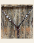 Dark Oil Breastcollar #BC210 on a warm cream background