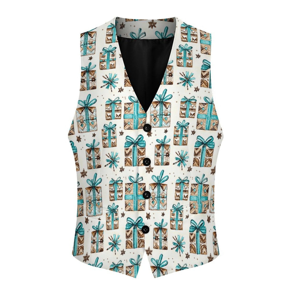 Baha Ranch Christmas Presents Men's Western Vest