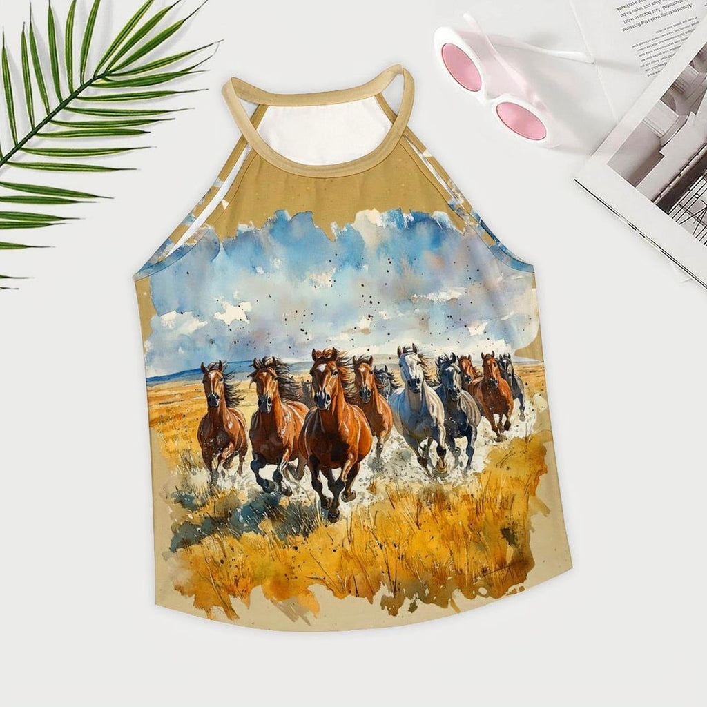 Baha Ranch Wild Horses Tank Top by Baha Ranch Western Wear - product image 6