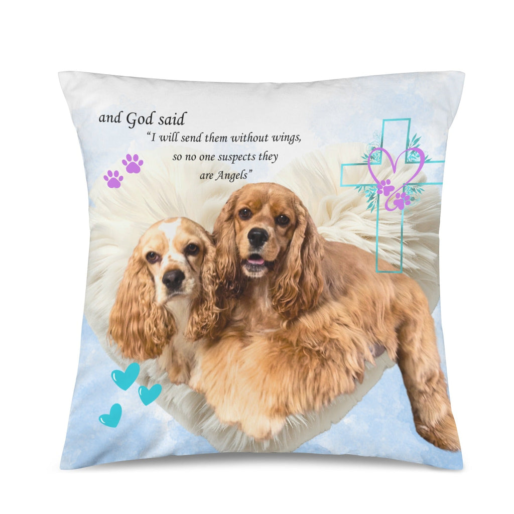 Baha Ranch Angel Pet Rainbow Bridge Custom Pillow Case Made in America by Baha Ranch Western Wear - product image 2
