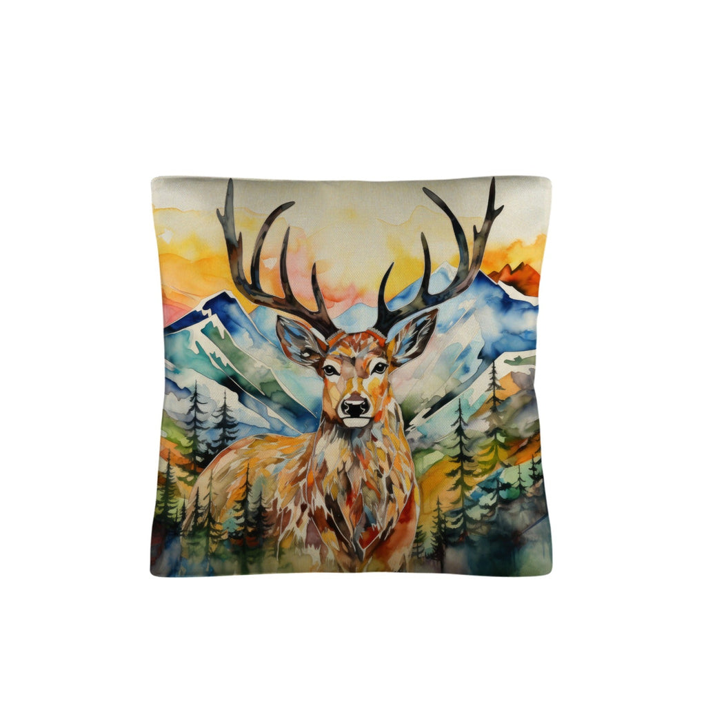 Baha Ranch Watercolor Buck Hunting Pillow Case Made In America by Baha Ranch Western Wear - product image 2