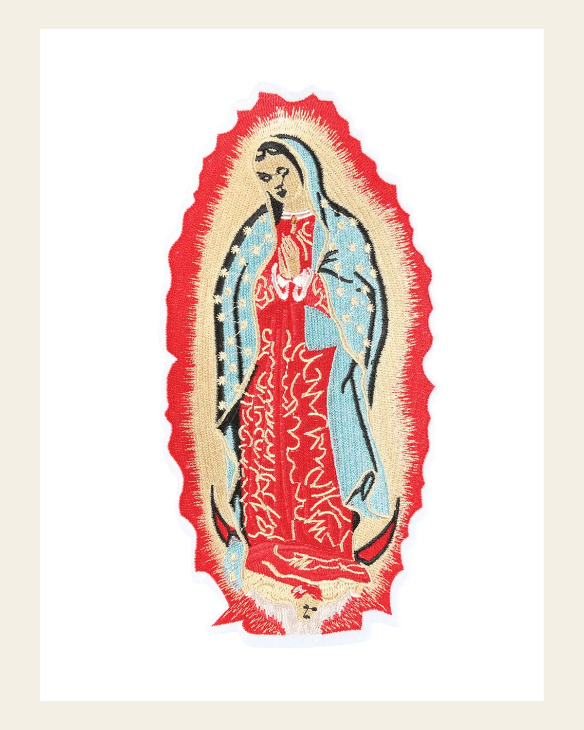 Decorative Patch 170099 on a warm cream background