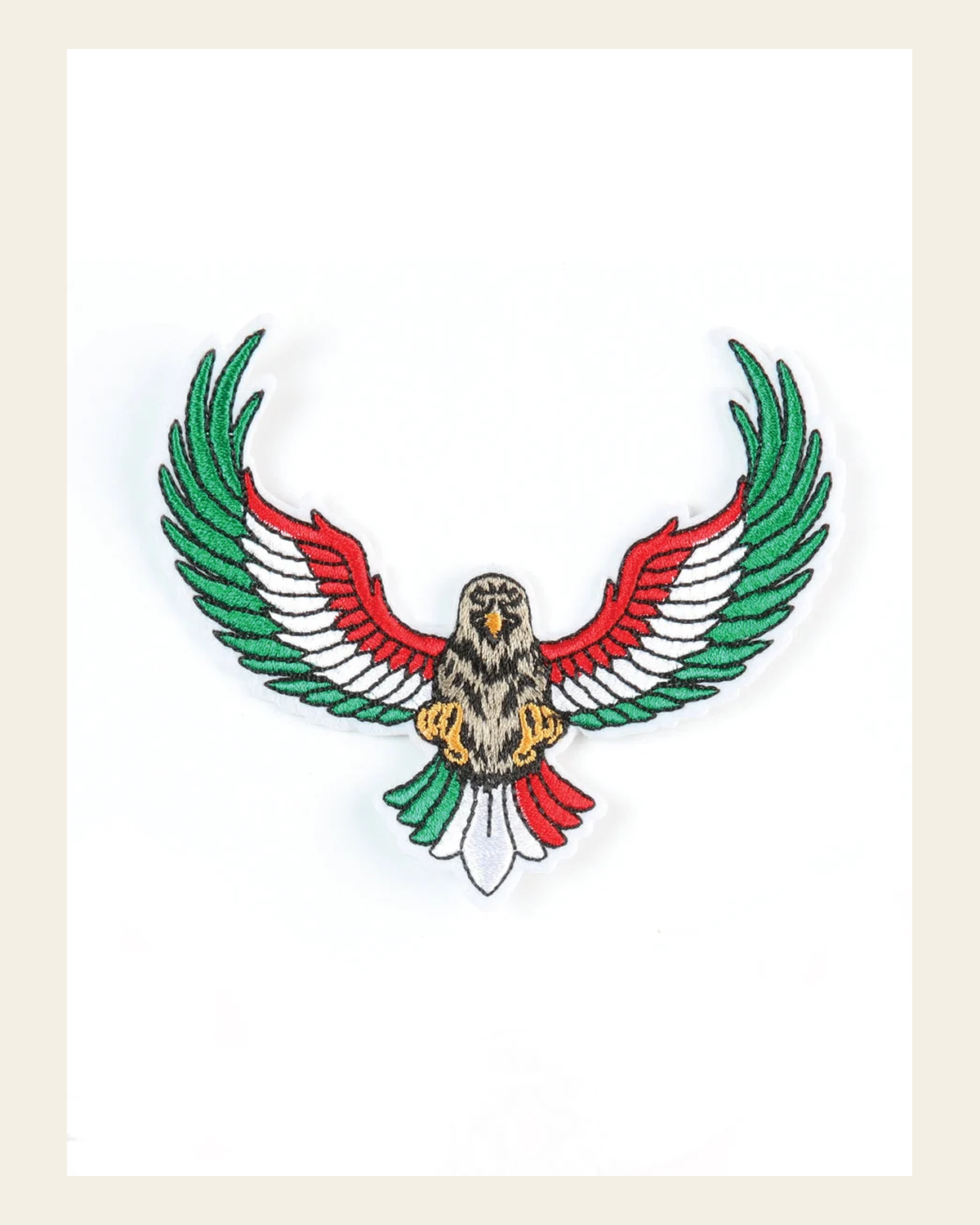 Decorative Patch 170104 on a warm cream background