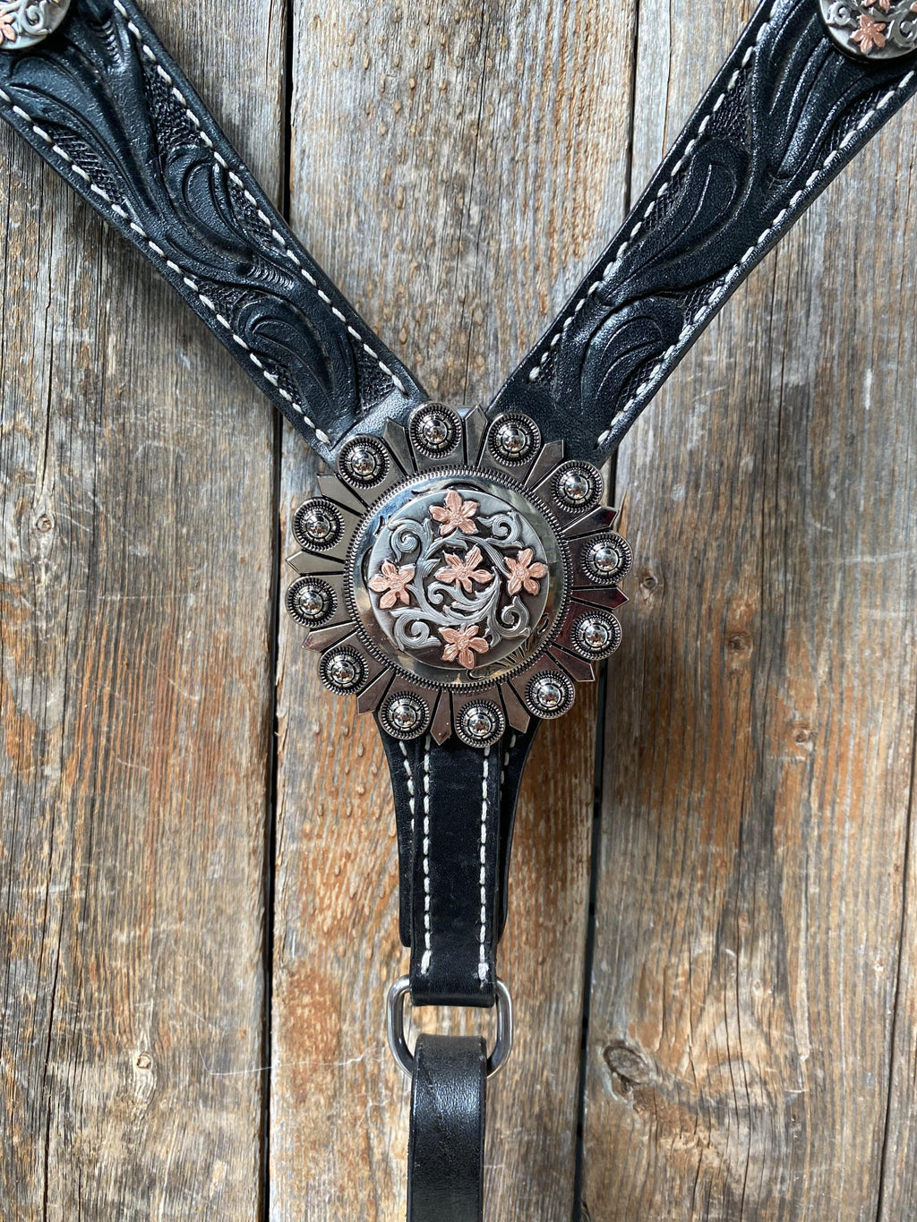 Black Breastcollar #BC1059 — view 3