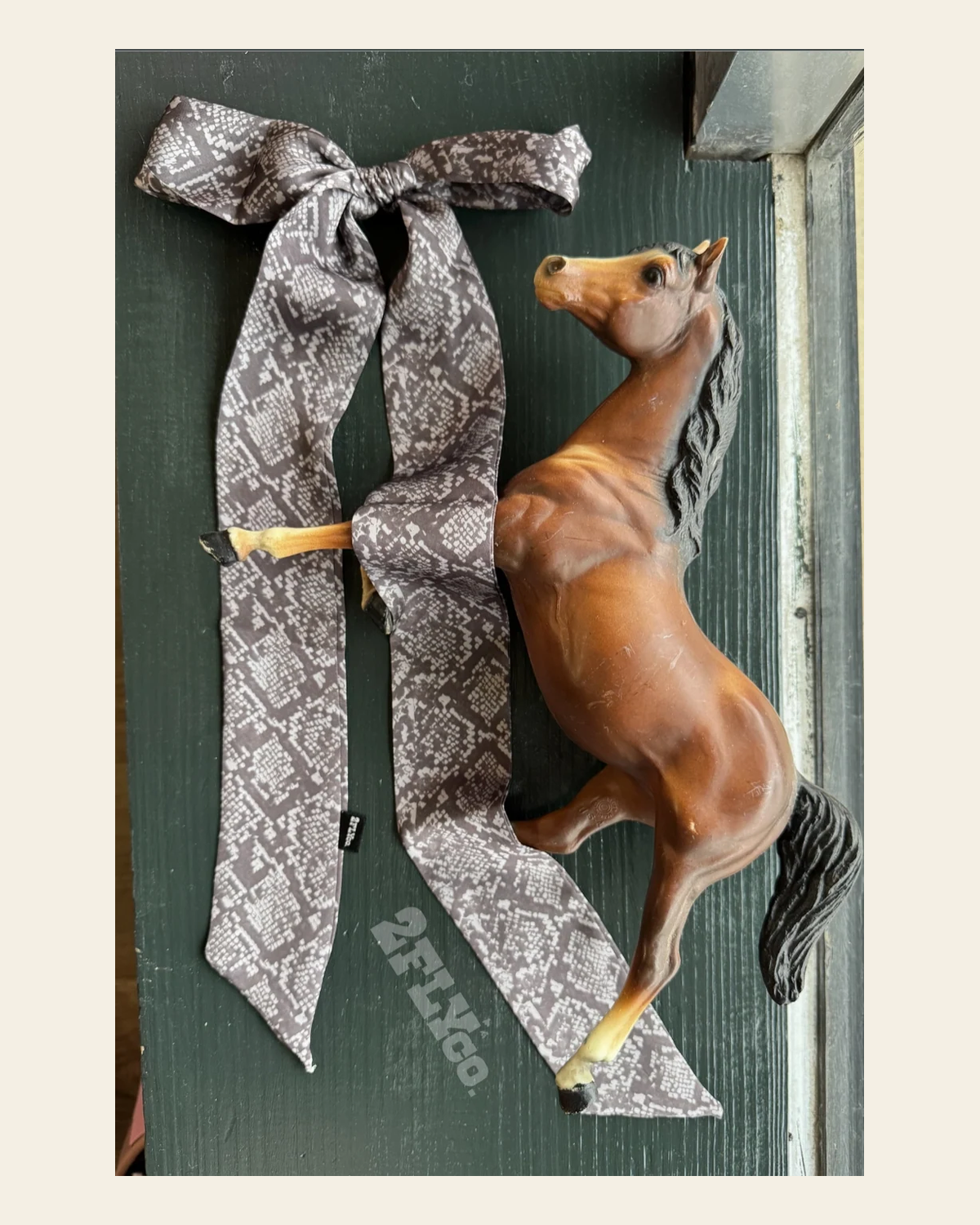 Diamondback Twilly | Neck Tie on a warm cream background