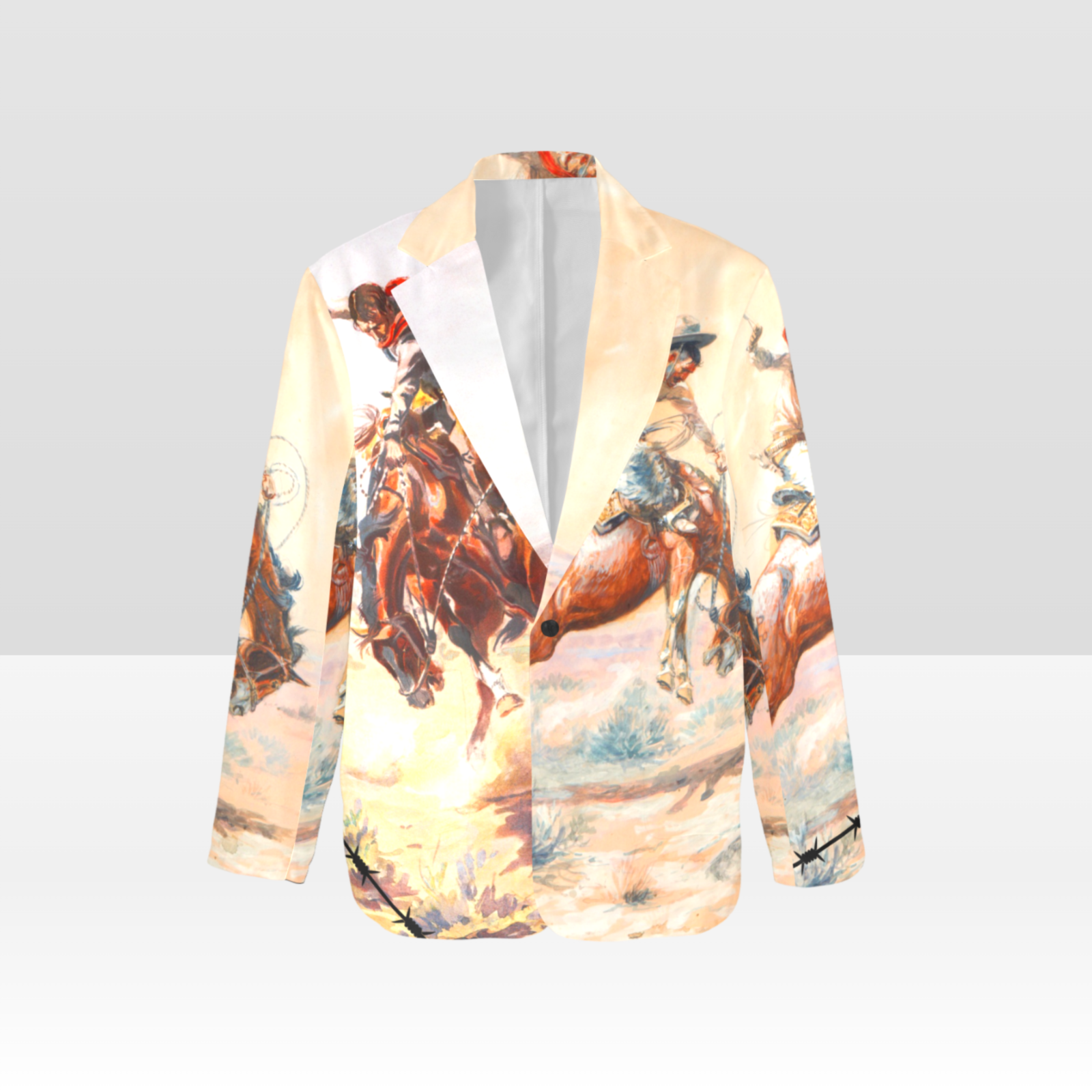 Baha Ranch Yeehaw Cowboy Vintage Western Retro Blazer by Baha Ranch Western Wear - product image 4
