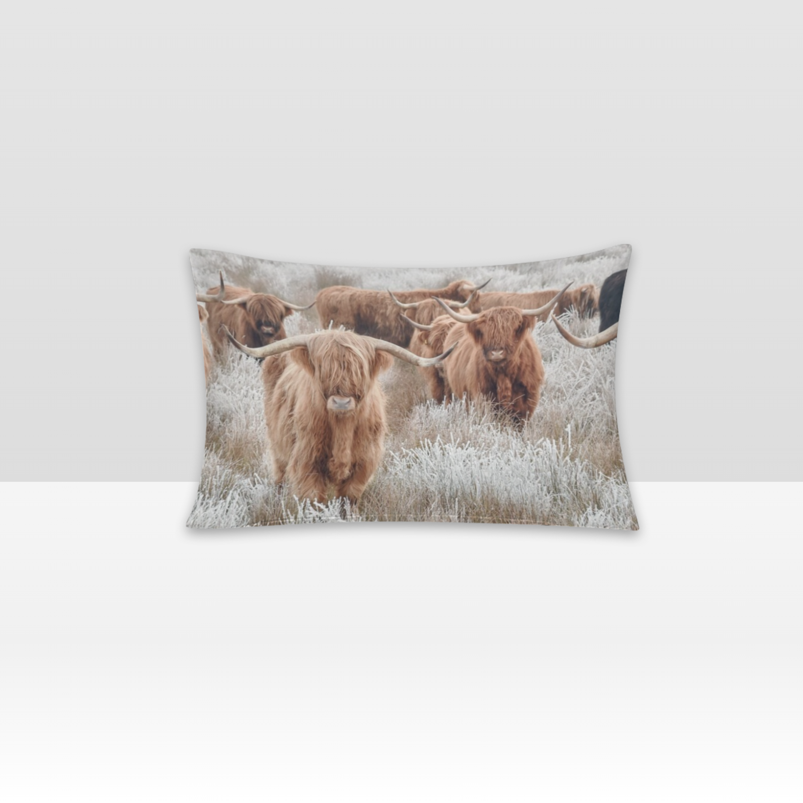 Baha Ranch Highland Herd Pillowcase Made in America by Baha Ranch Western Wear - product image 3