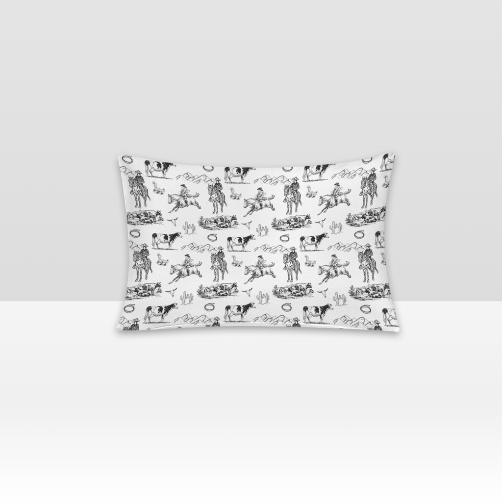 Baha Ranch Ranch Life Pillow Case White Made in America by Baha Ranch Western Wear - product image 3