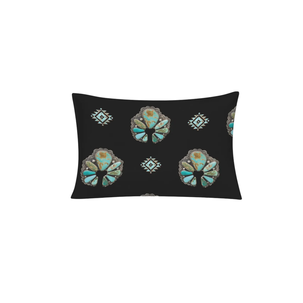 Baha Ranch Turquoise Naja Pillow Case Made in America by Baha Ranch Western Wear - product image 3