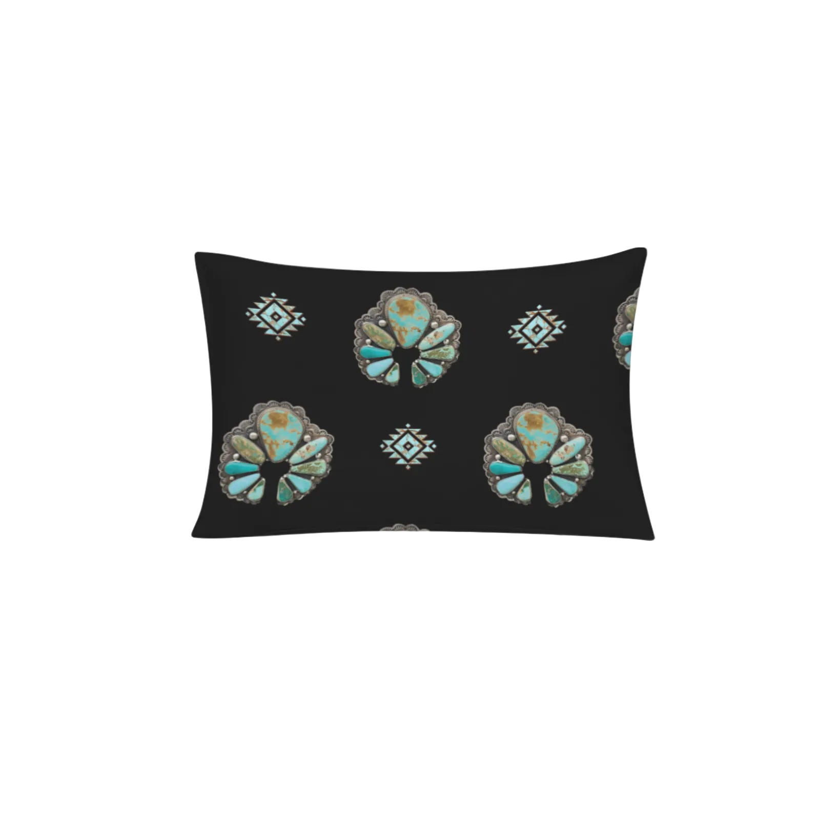 Baha Ranch Turquoise Naja Pillow Case Made in America by Baha Ranch Western Wear - product image 3