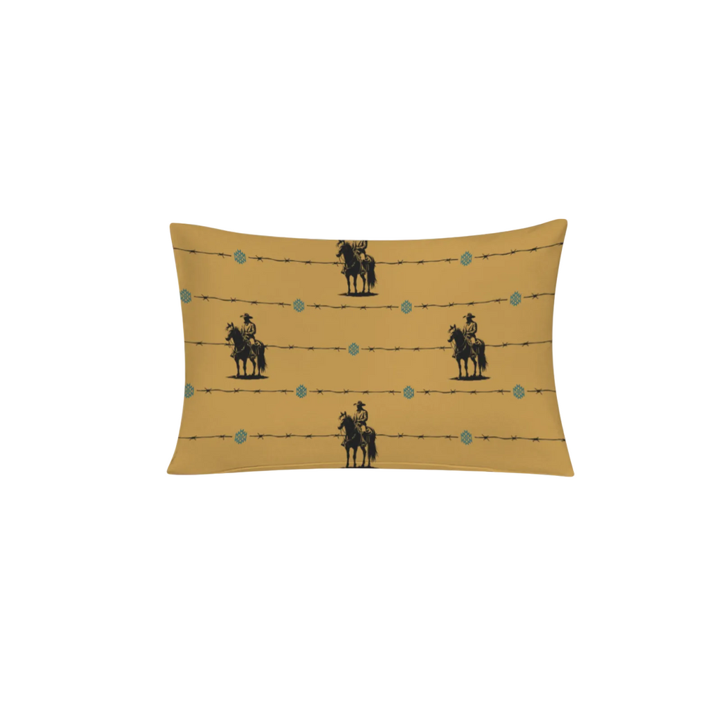 Baha Ranch Saddle Up Pillow Case Caramel Made in America by Baha Ranch Western Wear - product image 3