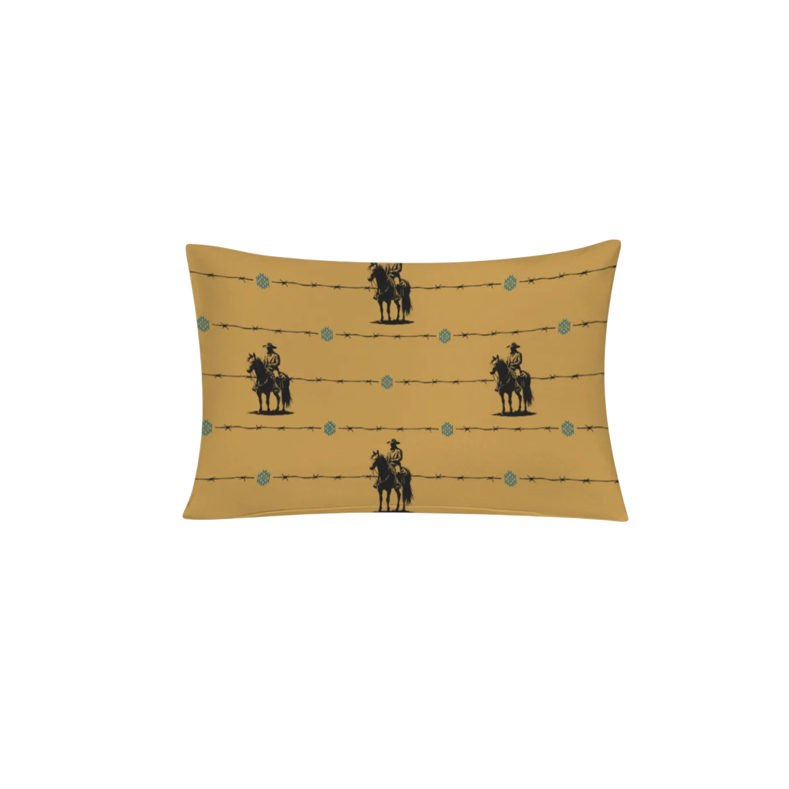 Baha Ranch Saddle Up Pillow Case Caramel Made in America by Baha Ranch Western Wear - product image 3