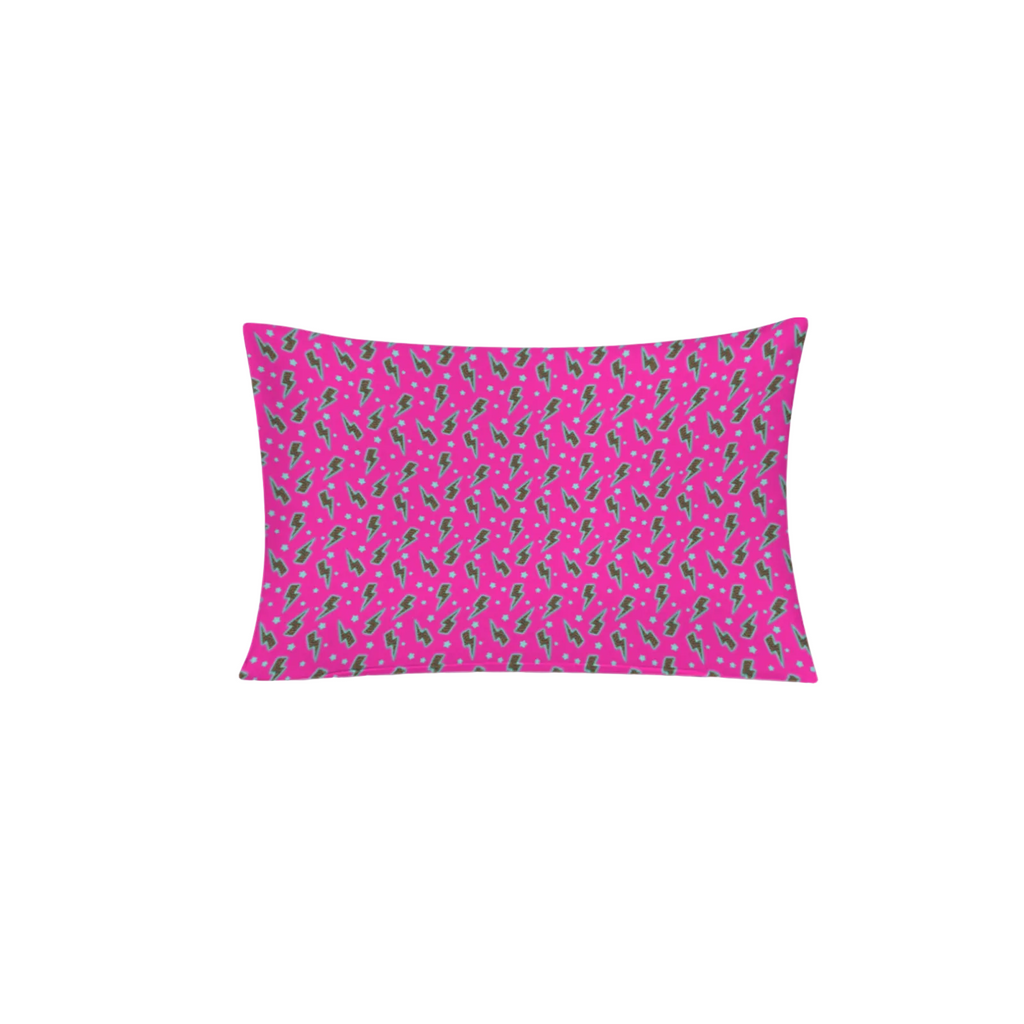 Baha Ranch Pink Lightning Bolt Pillowcase Made in America by Baha Ranch Western Wear - product image 3
