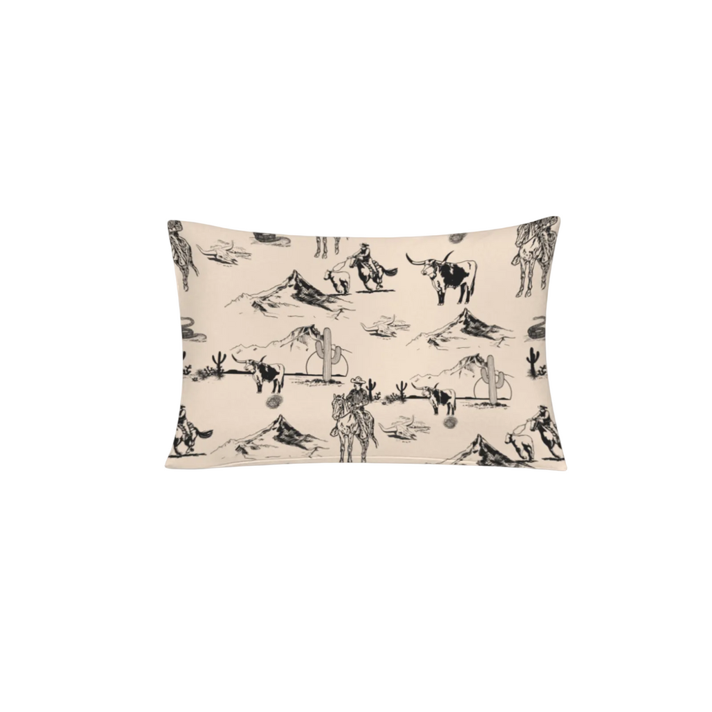 Baha Ranch Ranch Life Beige Pillowcase Made in America by Baha Ranch Western Wear - product image 4