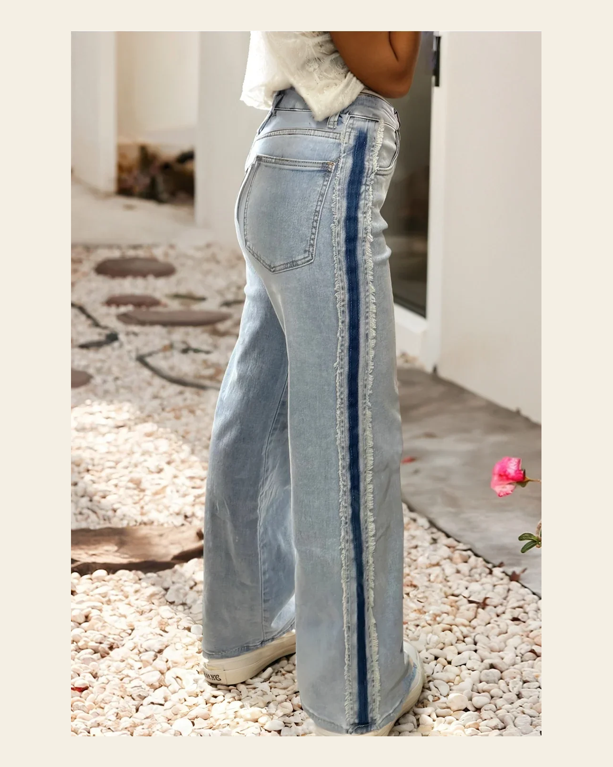 Drew Denim | Jeans on a warm cream background