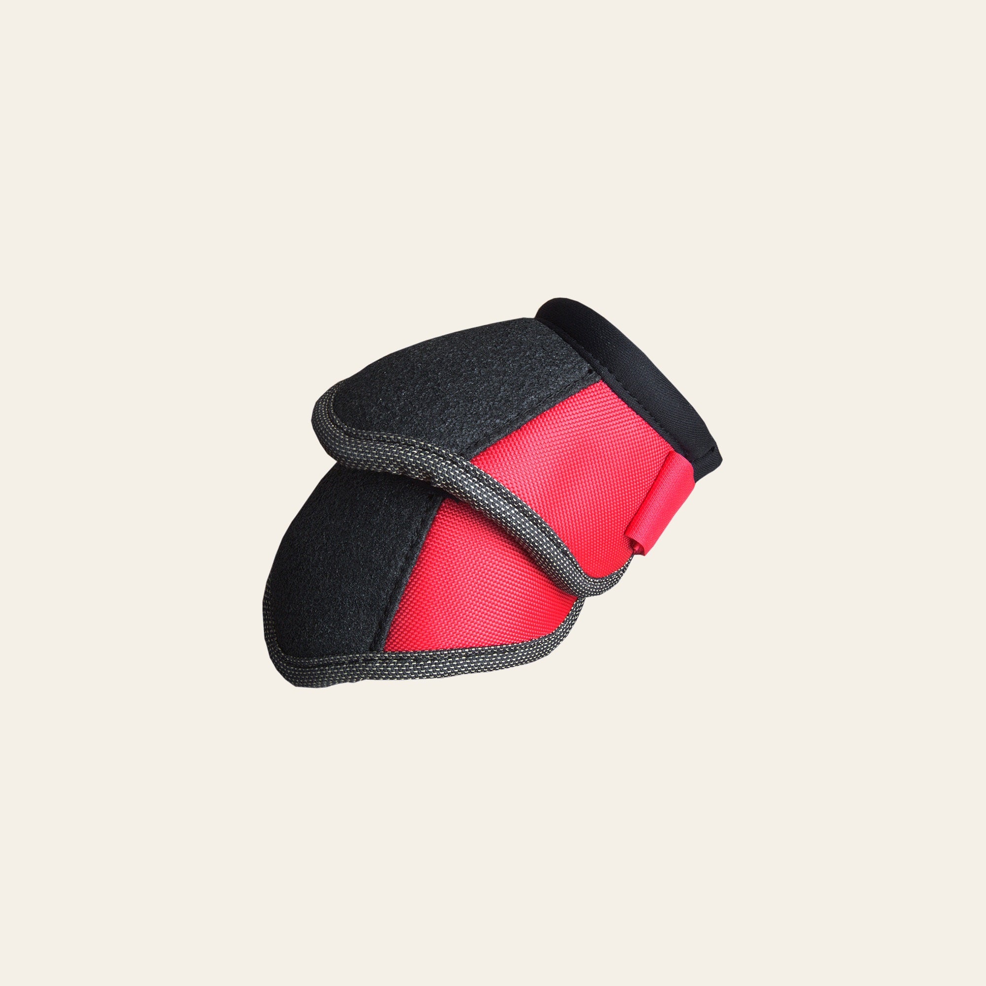 Relentless Dynamic Edge Horse Leg Protection Bell Boots Pair Red