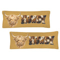 Baha Ranch Howdy Highland Western Body Pillow Made in America by Baha Ranch Western Wear - product image 4