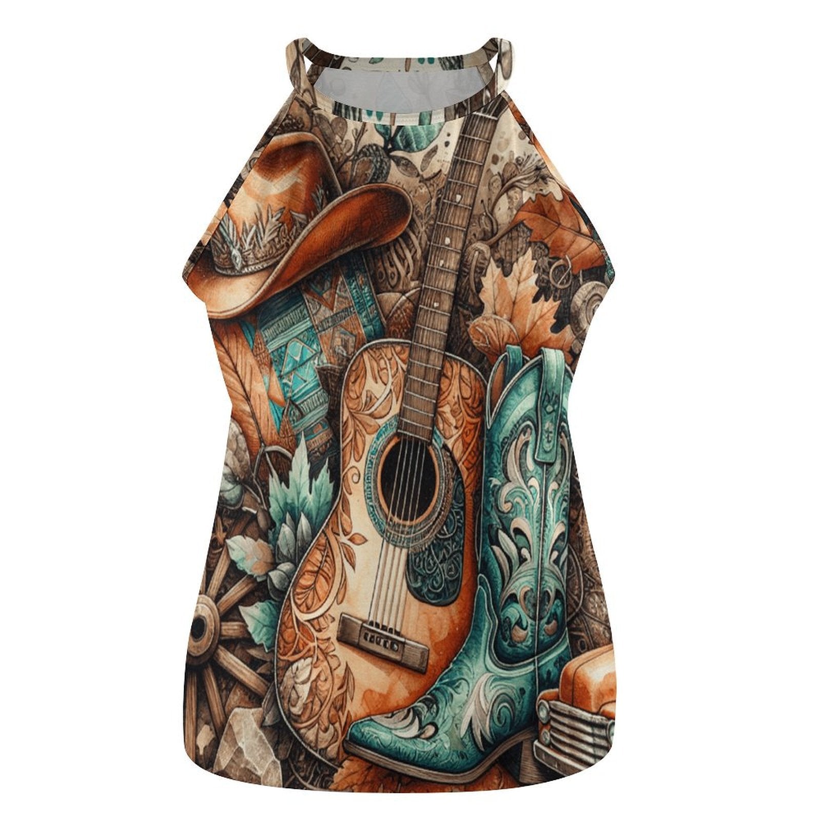 Baha Ranch Country Music Collage Western Tank Top by Baha Ranch Western Wear - product image 3