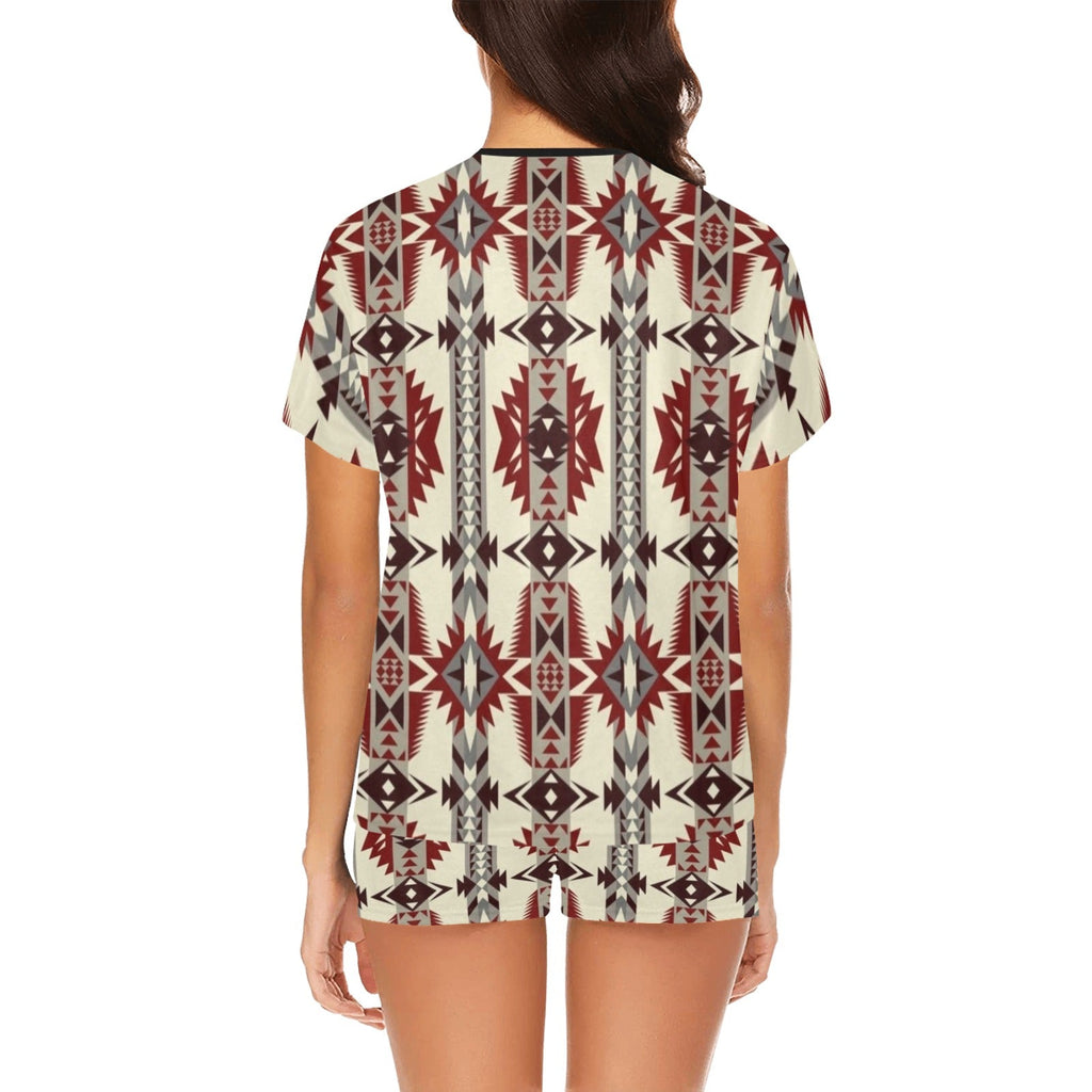 Baha Ranch Southwestern Aztec Pajama Top Short Set by Baha Ranch Western Wear - product image 2