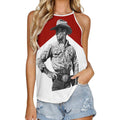 Baha Ranch Black White Cowboy Vintage Tank Top by Baha Ranch Western Wear - product image 4
