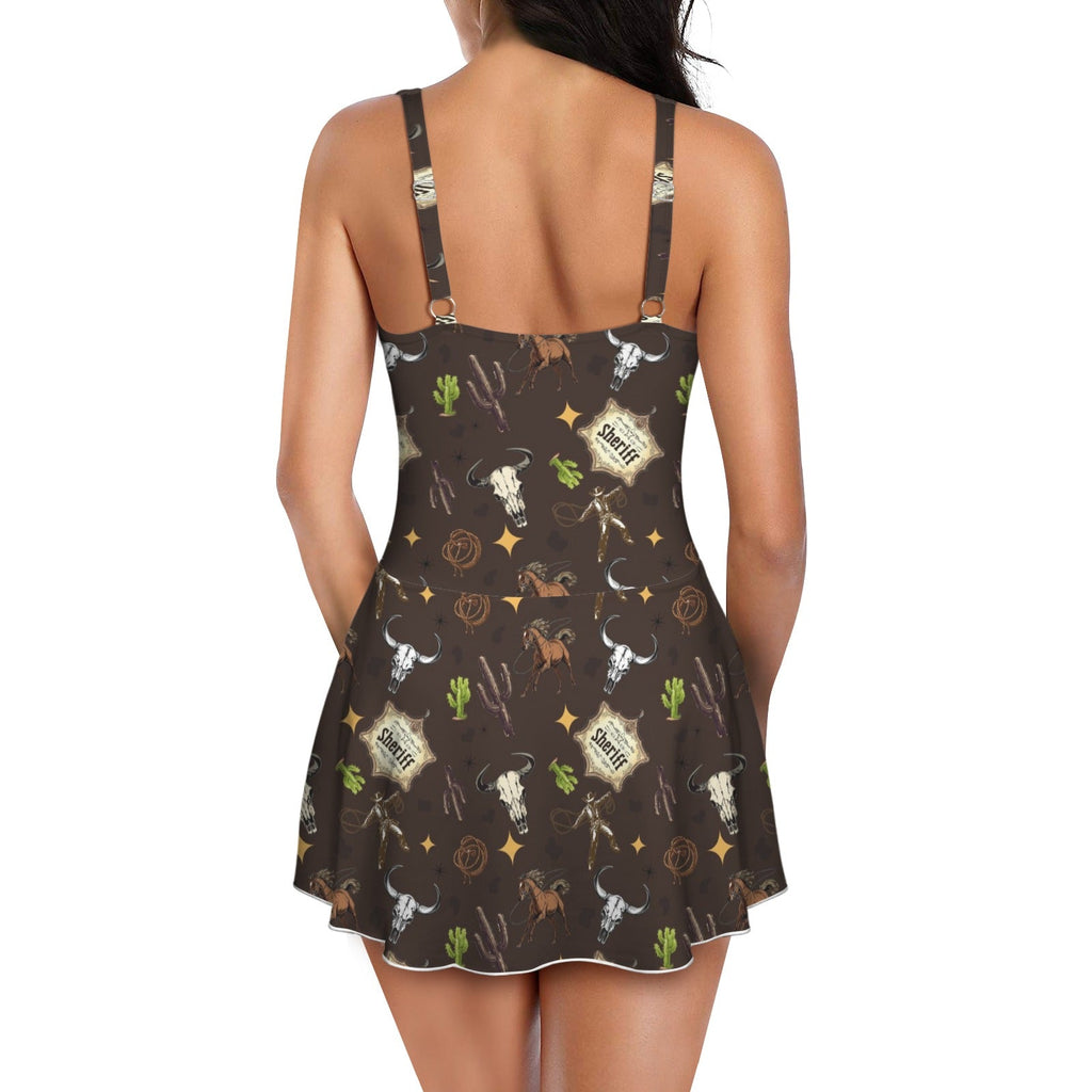 Baha Ranch Get Western Skirted Swimsuit by Baha Ranch Western Wear - product image 4