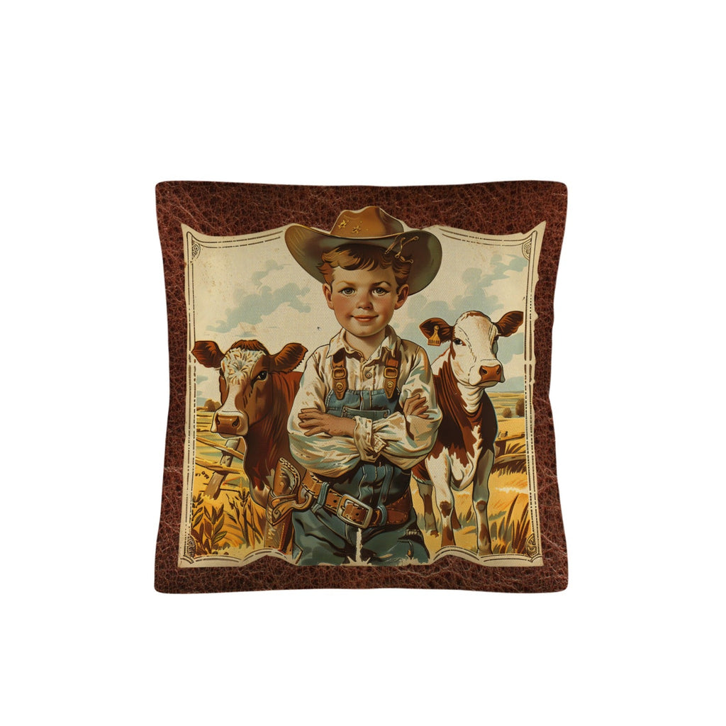 Baha Ranch Vintage Cowboy Pillow Case Made in America by Baha Ranch Western Wear - product image 4