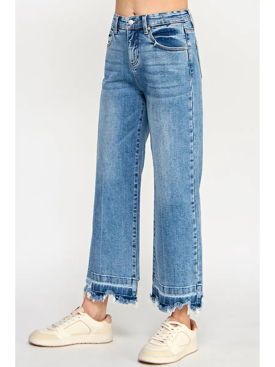Quinn Raw Hem Denim | Jeans — view 5