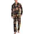 Baha Ranch Vintage Cowboy Collage Western Pajamas by Baha Ranch Western Wear