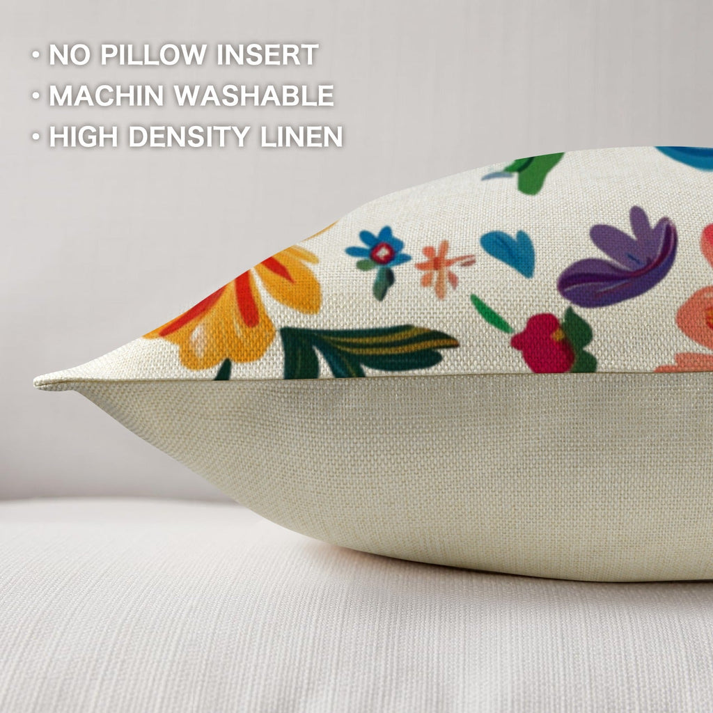 Baha Ranch Colores de Mexico Floral Pillow Case Custom Pillow Case Made in America by Baha Ranch Western Wear - product...
