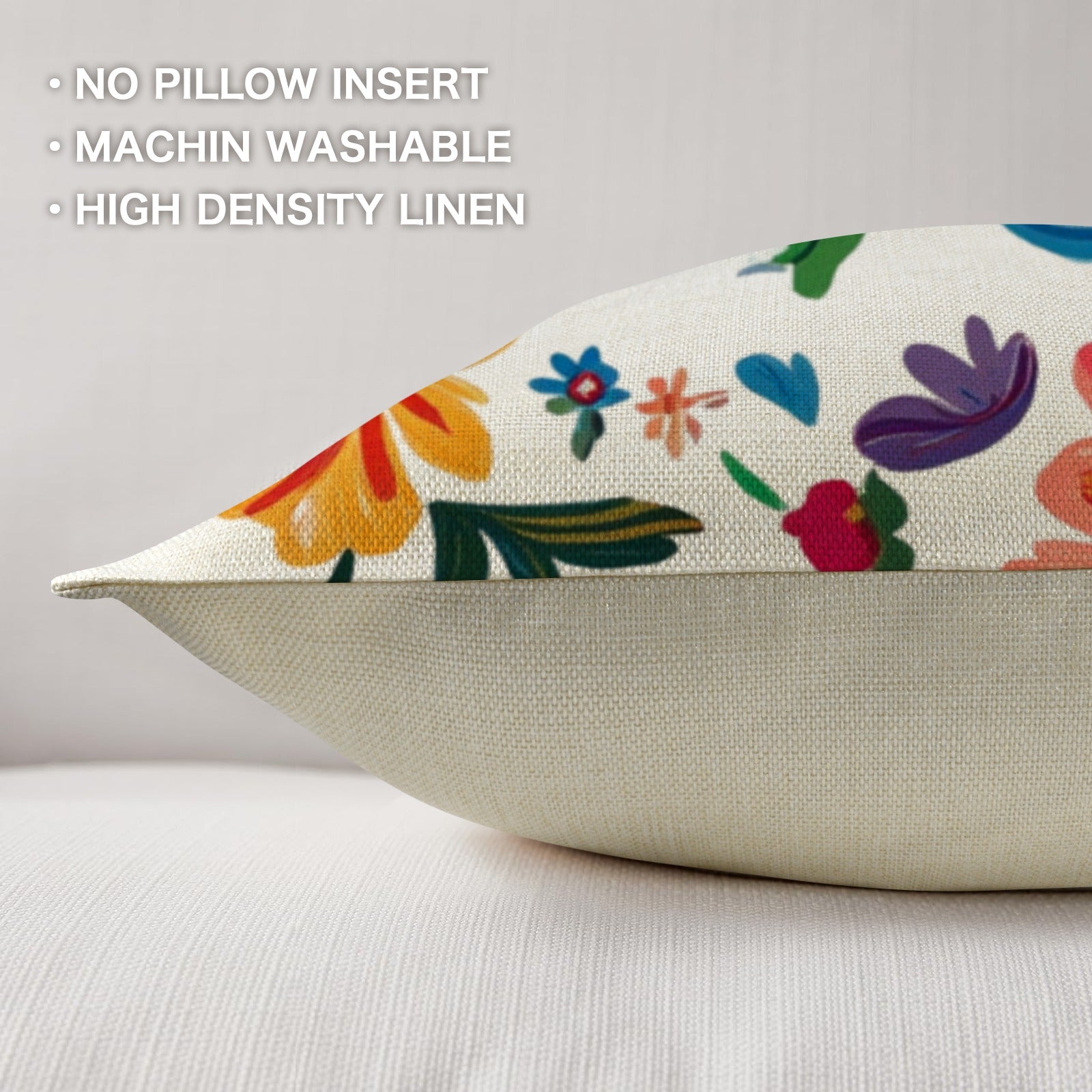 Baha Ranch Colores de Mexico Floral Pillow Case Custom Pillow Case Made in America by Baha Ranch Western Wear - product...
