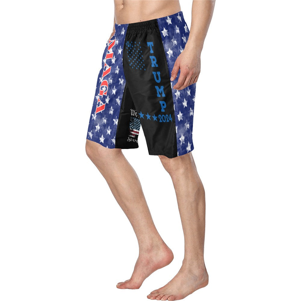 Baha Ranch We the People Trump Maga Swim Trunks Shorts by Baha Ranch Western Wear - product image 4