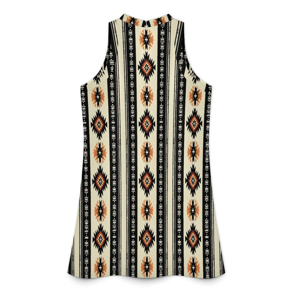 Baha Ranch Colores de Mexico Southwestern Aztec Sleeveless Mini Dress by Baha Ranch Western Wear - product image 2